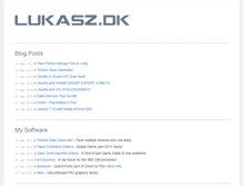 Tablet Screenshot of lukasz.dk